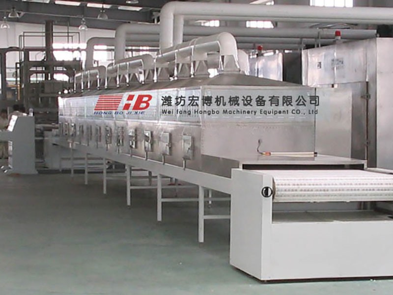 葫芦岛网带烘干机安装完成